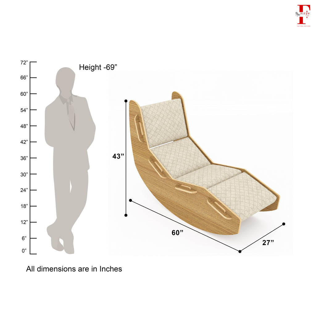 Modern Rocking Lounger