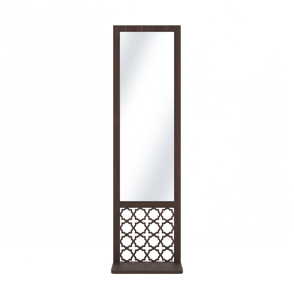 Moroccan Long Decor Wall Mirror (Wenge)