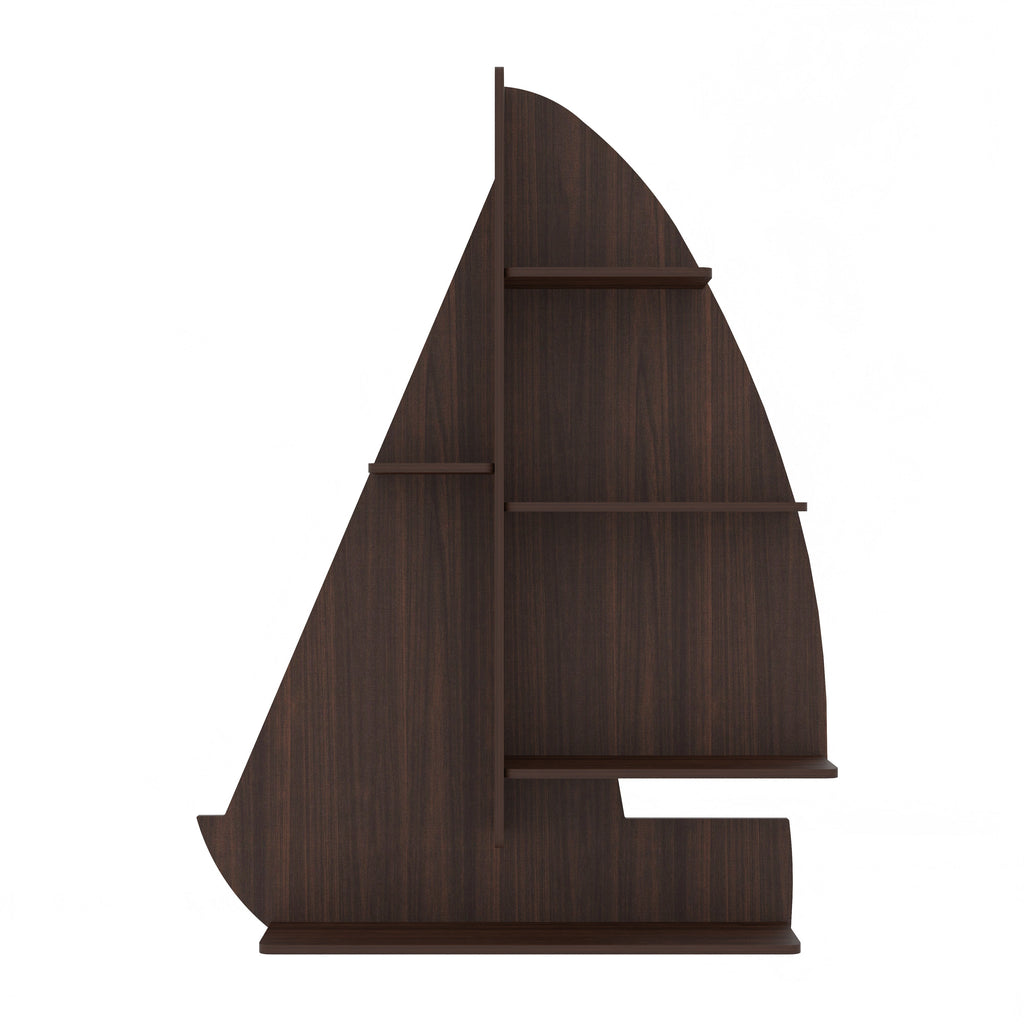 Ship Decor Wall Shelf (Wenge)