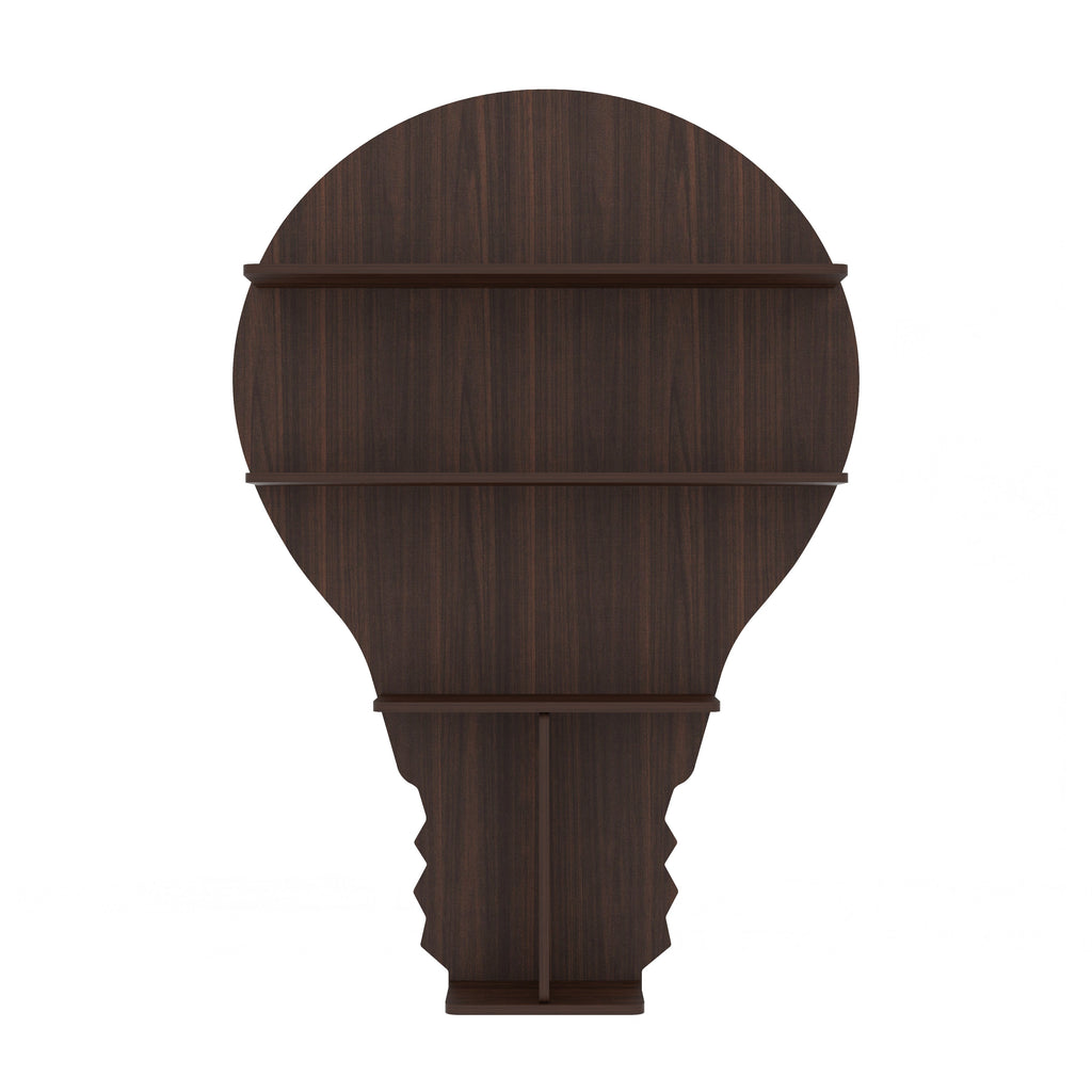 Bulb Decor Wall Shelf (Wenge)