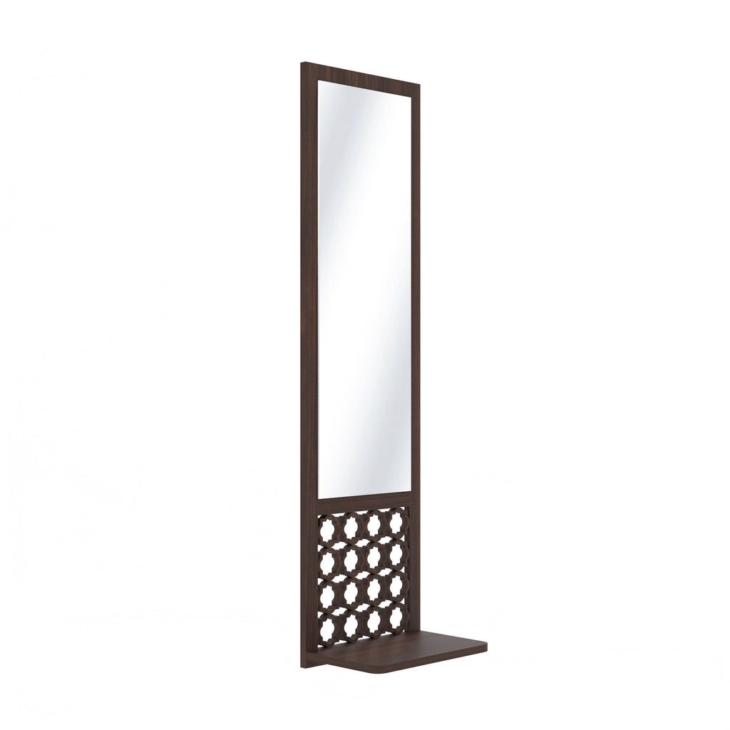 Moroccan Long Decor Wall Mirror (Wenge)